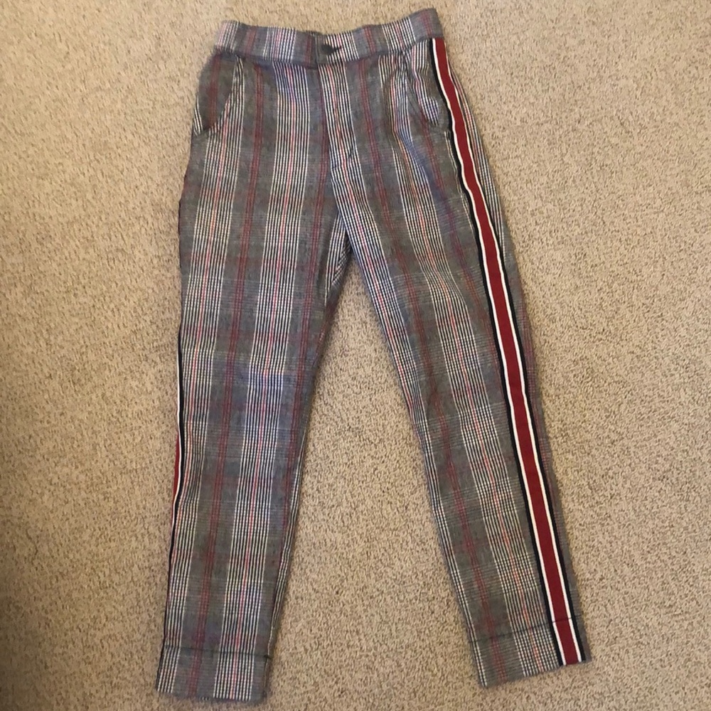 Hollister Plaid Pants